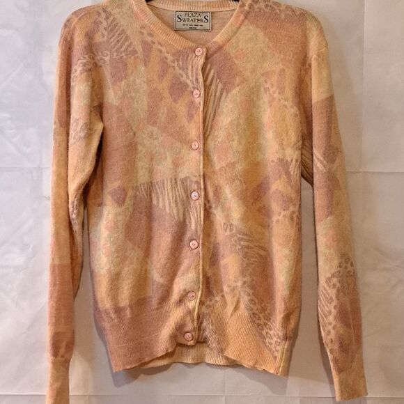 Plaza Sweaters Made in Argentina Cottage Core, Granny Core Button Up Sweater - - Picture 16 of 16